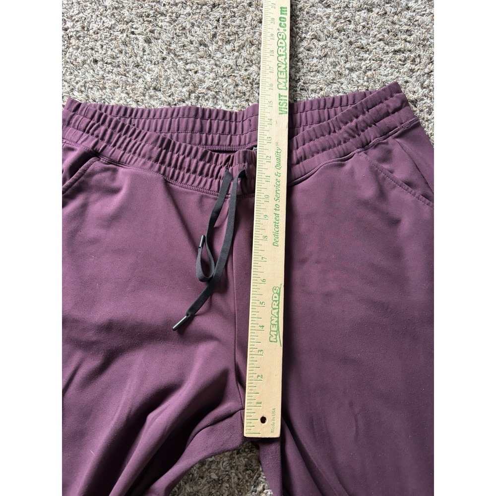 32 degrees maroon jogger tech fleece sweatpants womens Xl workout athleisure - Picture 7 of 10